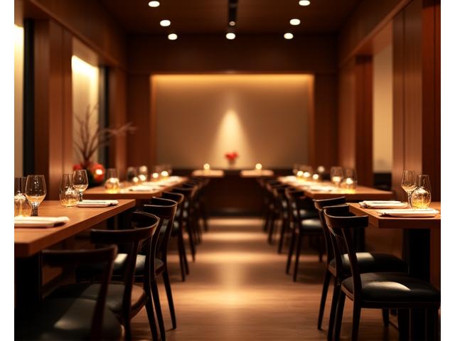 Ōja Spice レストランのダイニングエリア